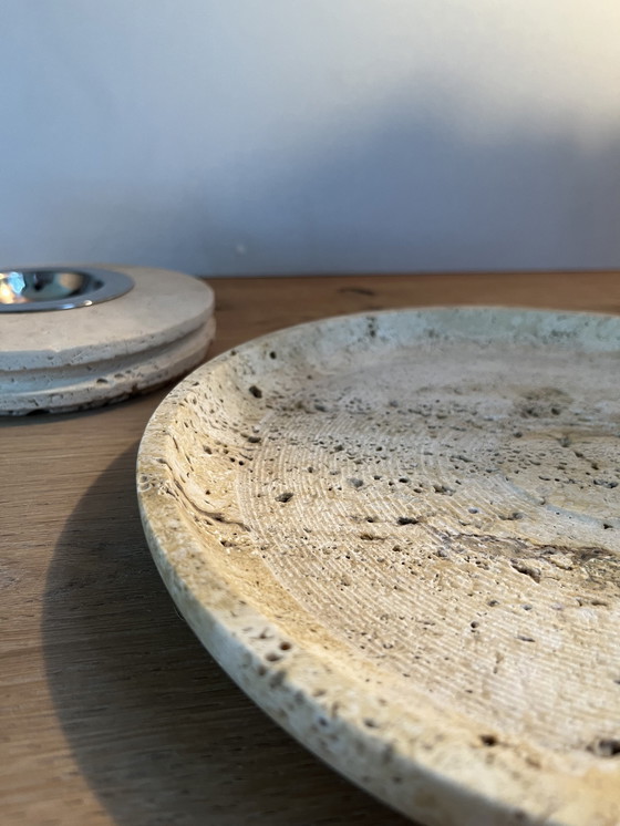 Image 1 of Vintage Travertine Decoration