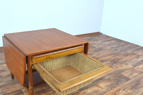 Image 1 of Mid-Century Swedish Sewing Table By Bertil Fridhagen For Bodafors, 1960