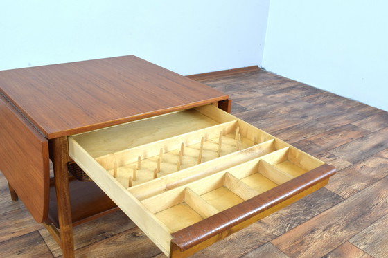 Image 1 of Mid-Century Swedish Sewing Table By Bertil Fridhagen For Bodafors, 1960