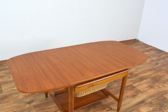 Image 1 of Mid-Century Swedish Sewing Table By Bertil Fridhagen For Bodafors, 1960