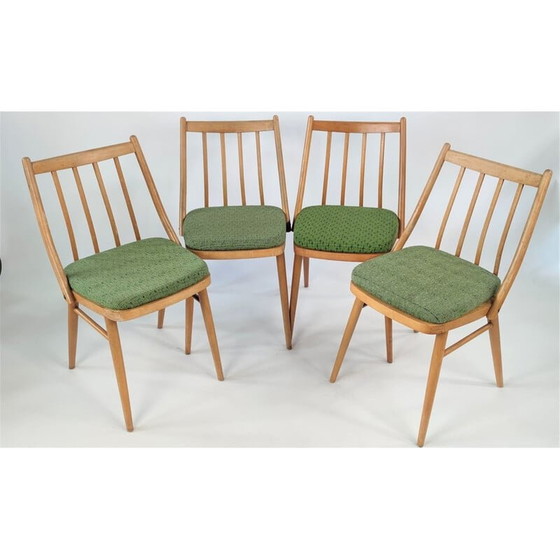 Image 1 of Set of 4 mid-century dining chairs by Tatra, Czechoslovakia 1970s