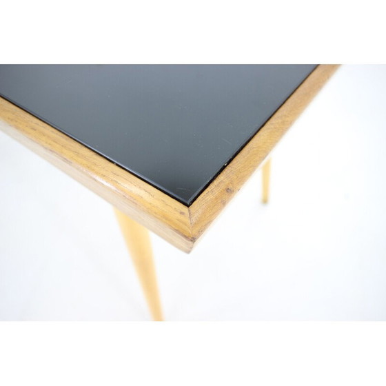 Image 1 of Vintage coffee table in opaxit glass, Czechoslovakia 1960