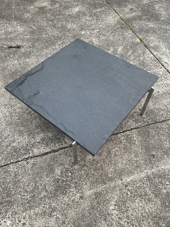 Image 1 of Coffee Table Poul Kjaerholm Pk61 Basalt E Kold