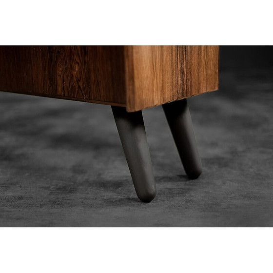 Image 1 of Vintage Danish rosewood bookcase by Erik Brouer for Brouer Møbelfabrik, 1960s