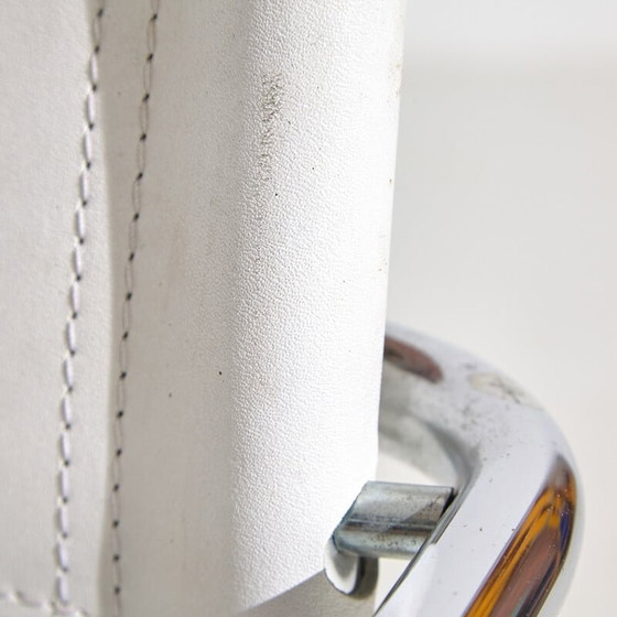 Image 1 of Vintage tubular framed bar stool