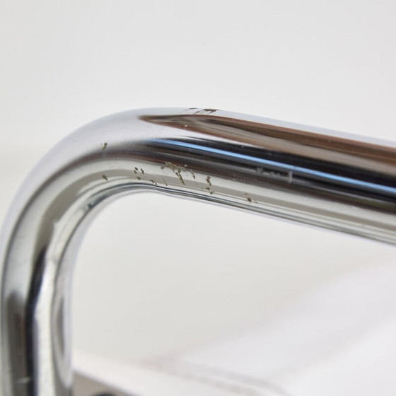 Image 1 of Vintage tubular framed bar stool