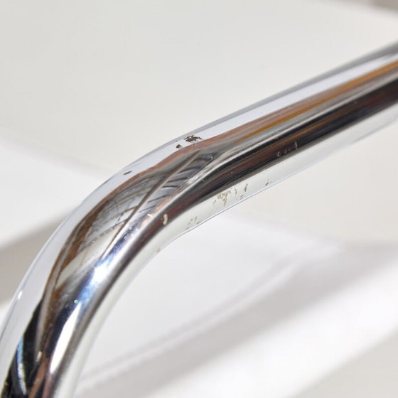 Image 1 of Vintage tubular framed bar stool