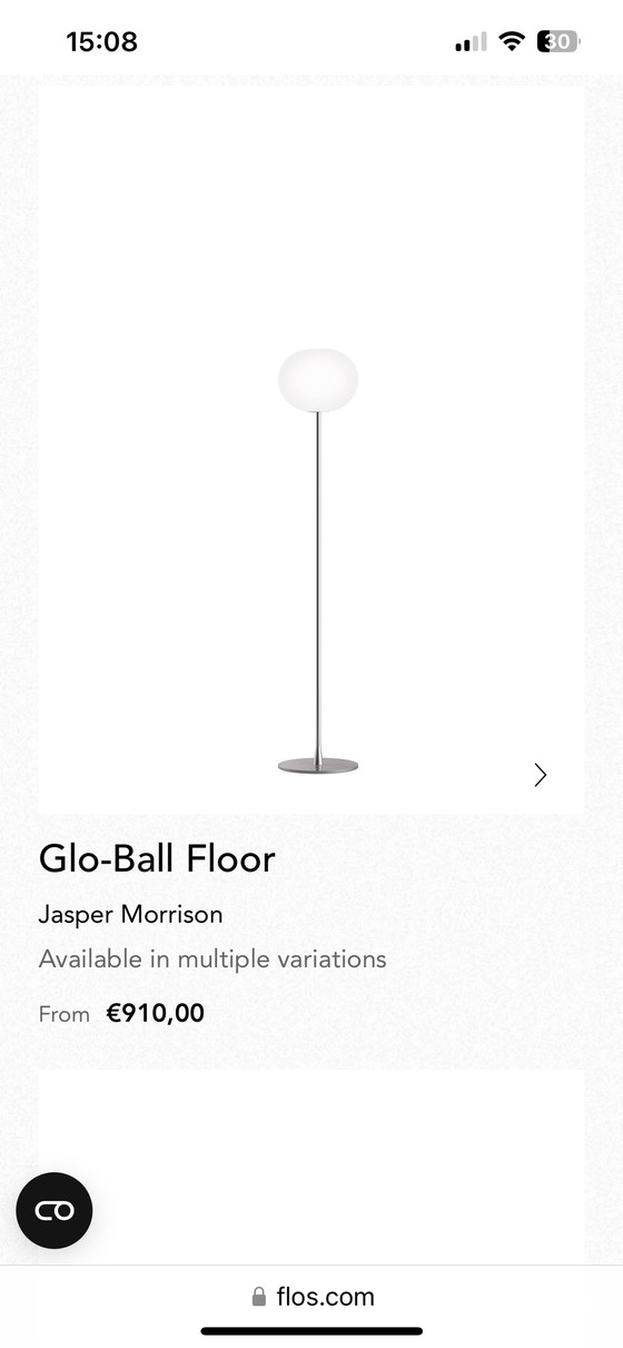 Image 1 of Flos Glo-Ball Floor Lamp