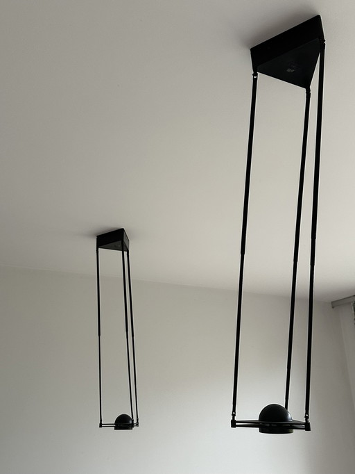 2X Ceiling Lamps Lucitalia Kandido Design F. A. Porsche