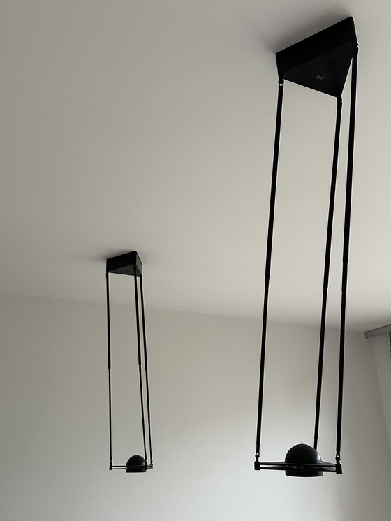 Image 1 of 2X Ceiling Lamps Lucitalia Kandido Design F. A. Porsche