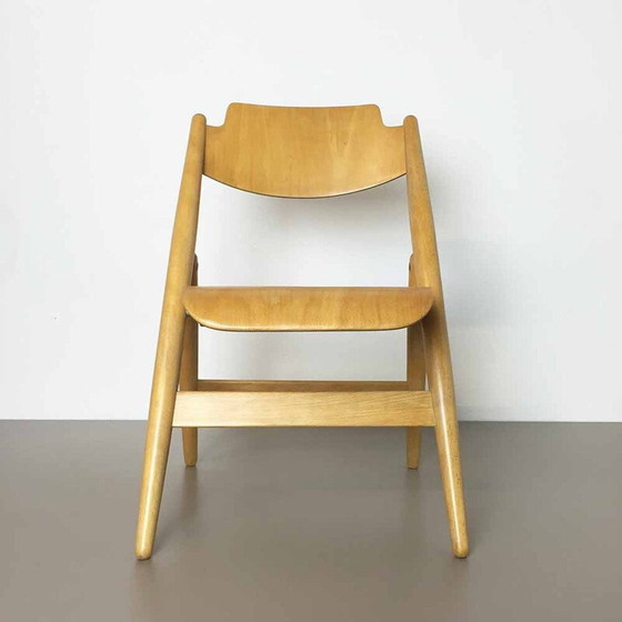 Image 1 of Wilde & Spieth "SE18" chair for children in wood, Egon EIERMANN - 1960s