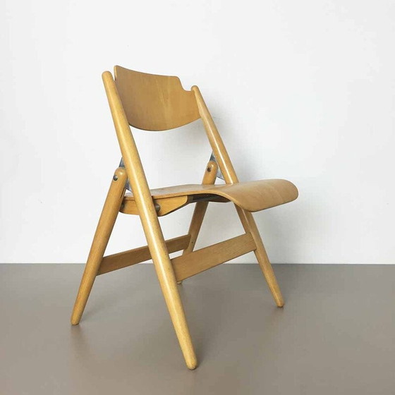 Image 1 of Wilde & Spieth "SE18" chair for children in wood, Egon EIERMANN - 1960s