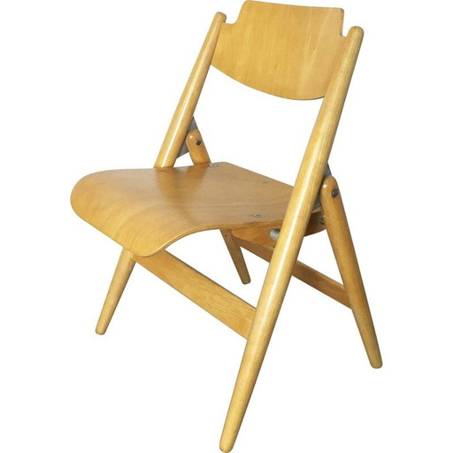 Wilde & Spieth "SE18" chair for children in wood, Egon EIERMANN - 1960s