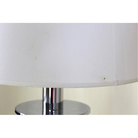 Image 1 of 1x Vintage chrome table lamp, 1960s