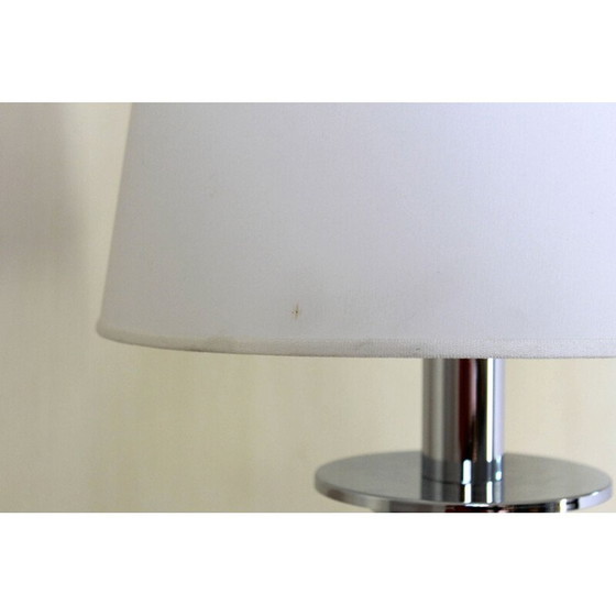Image 1 of 1x Vintage chrome table lamp, 1960s