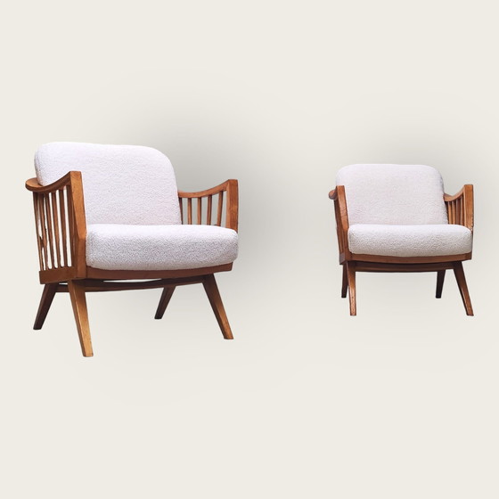 Image 1 of 2x Mid Century armchairs