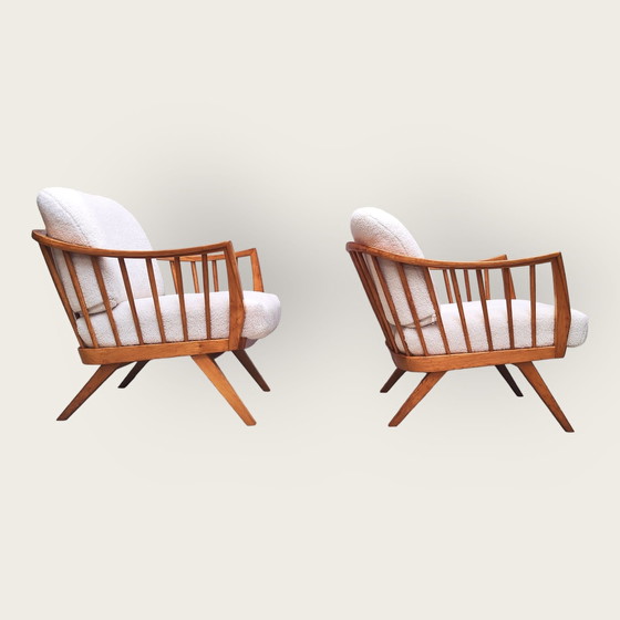 Image 1 of 2x Mid Century armchairs