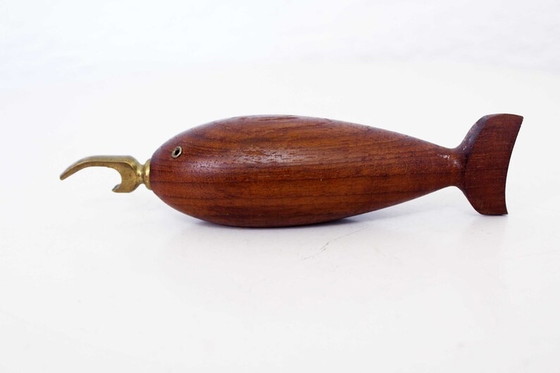 Image 1 of Teak bottle opener 