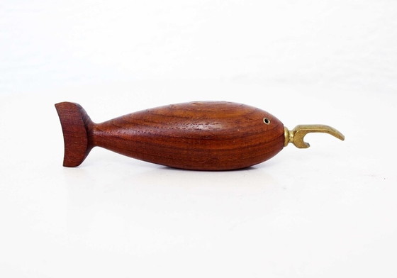 Image 1 of Teak bottle opener 