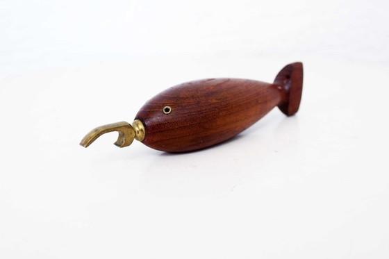 Image 1 of Teak bottle opener 