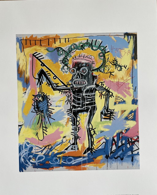 Jean Michel-Basquiat  (1960-1988), Untitled (Fishing),1981,Copyright Estate Of Jean-Michel Basquiat, Licensed By Artestar N