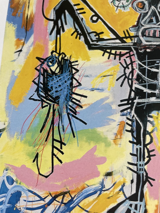 Image 1 of Jean Michel-Basquiat  (1960-1988), Untitled (Fishing),1981,Copyright Estate Of Jean-Michel Basquiat, Licensed By Artestar N