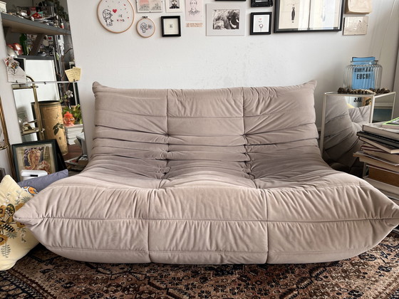 Image 1 of Ligne Rose Togo 2 seater sofa