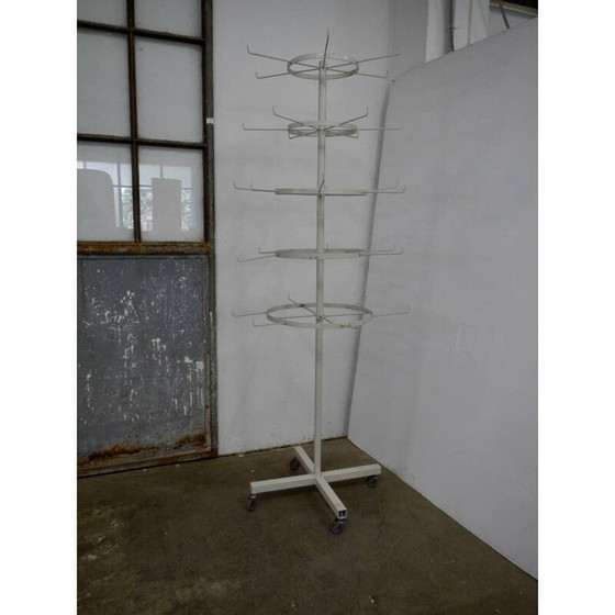 Image 1 of Espositore vintage con ruote