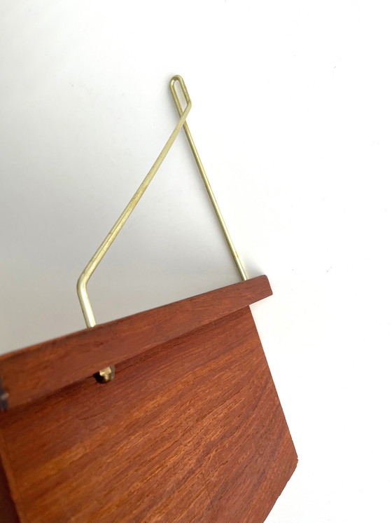 Image 1 of Mid Century wall cabinet