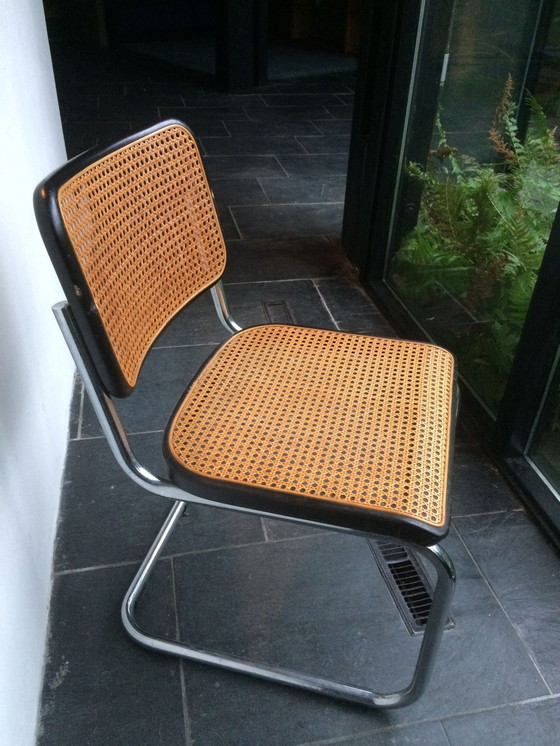 Image 1 of 5x Thonet Pieces S32 And 1 Piece S 64 Marcel Breuer