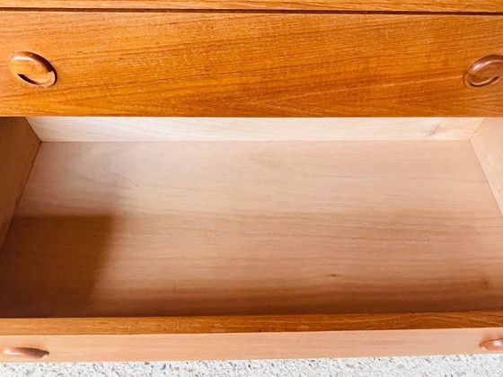 Image 1 of Vintage, Teak Bookcase With Drawers, Scandinavian Style 1960S