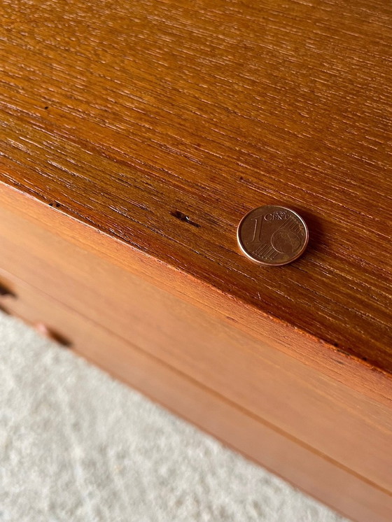 Image 1 of Vintage, Teak Bookcase With Drawers, Scandinavian Style 1960S