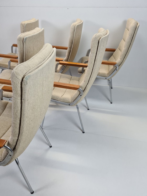 Image 1 of 6 Artifort armchairs Geoffrey Harco