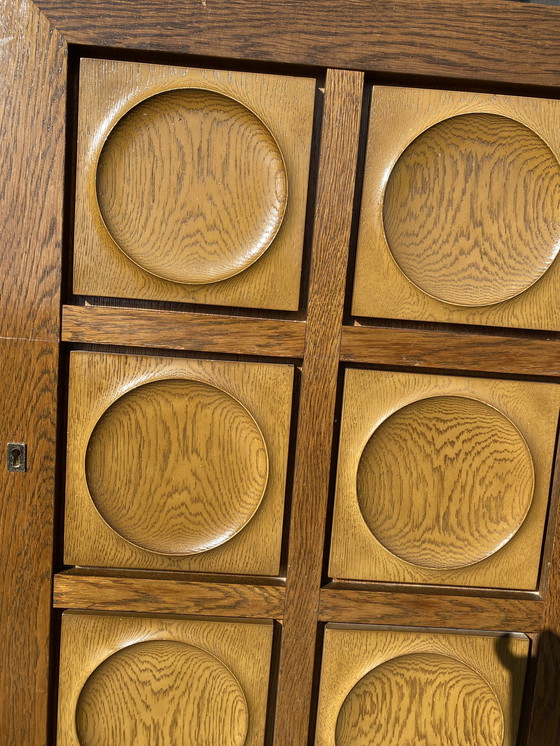 Image 1 of Brutalist sideboard presumably Bartels solid oak