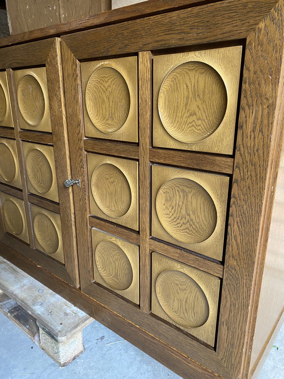 Image 1 of Brutalist sideboard presumably Bartels solid oak