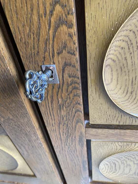 Image 1 of Brutalist sideboard presumably Bartels solid oak