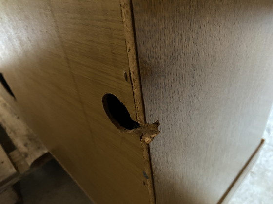 Image 1 of Brutalist sideboard presumably Bartels solid oak