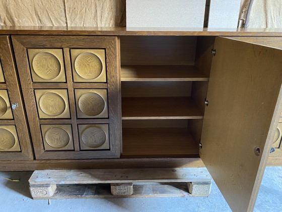 Image 1 of Brutalist sideboard presumably Bartels solid oak