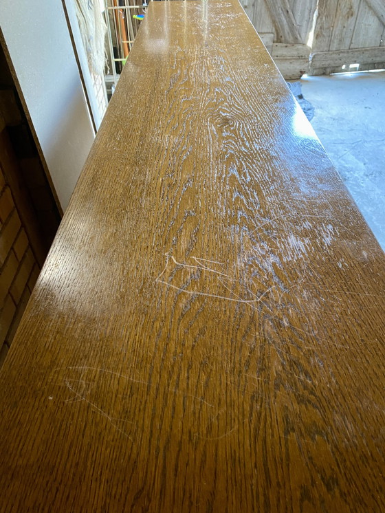 Image 1 of Brutalist sideboard presumably Bartels solid oak