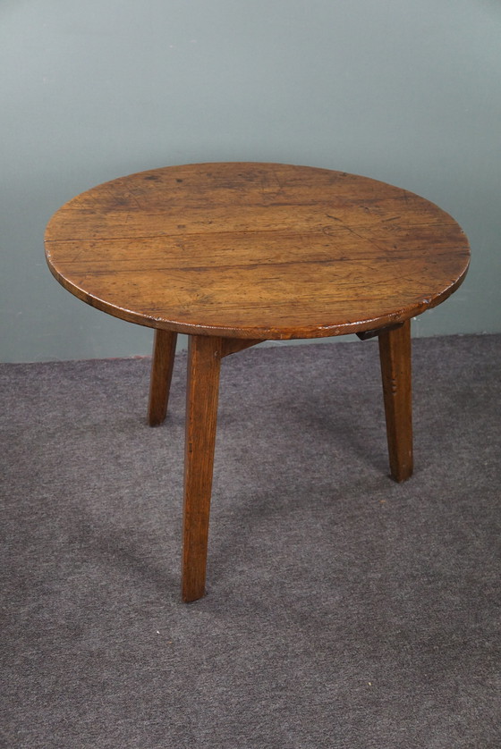 Image 1 of English pinewood Cricket table, country chic