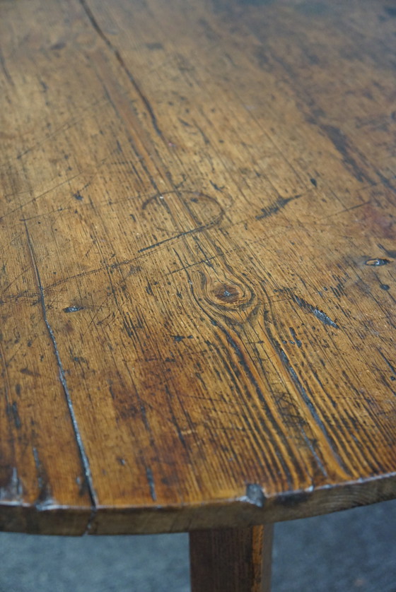 Image 1 of English pinewood Cricket table, country chic