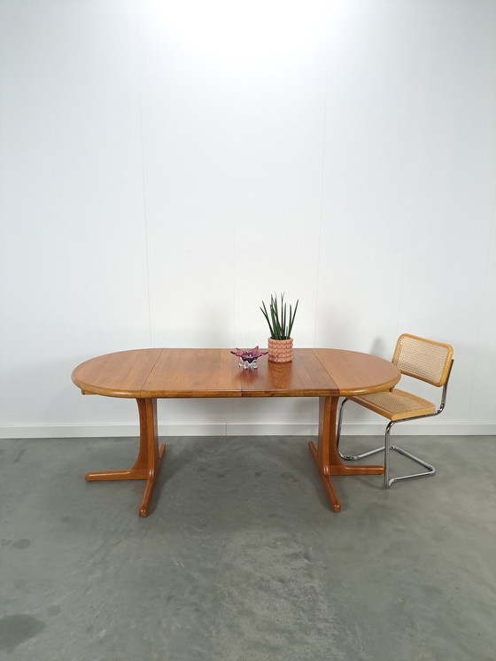 Image 1 of Danish Teak Extendable Dining Table