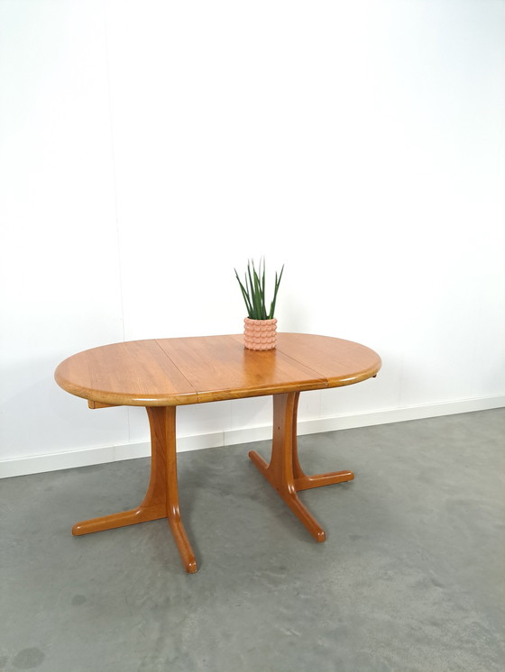 Image 1 of Danish Teak Extendable Dining Table