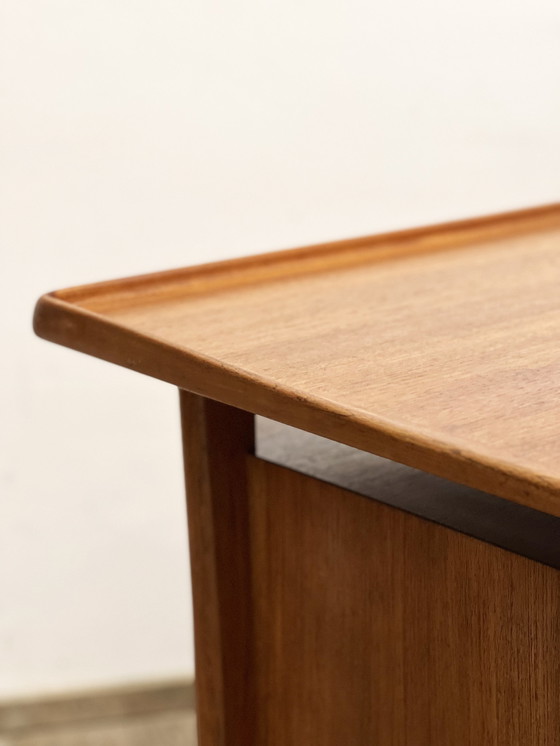 Image 1 of Mid-Century Danish Desk in Teak by Peter Løvig Nielsen for Hedensted Møbelfabrik, 1976