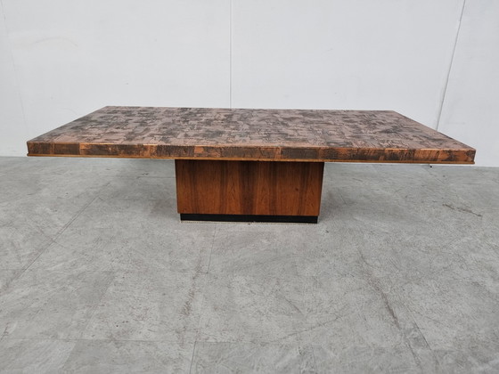 Image 1 of Vintage brutalist coffee table