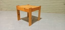 Vintage pine side table