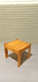 Vintage pine side table