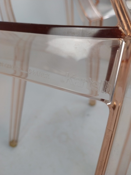 Image 1 of Ensemble de 3 chaises Kartell Louis Ghost par Philip Starck