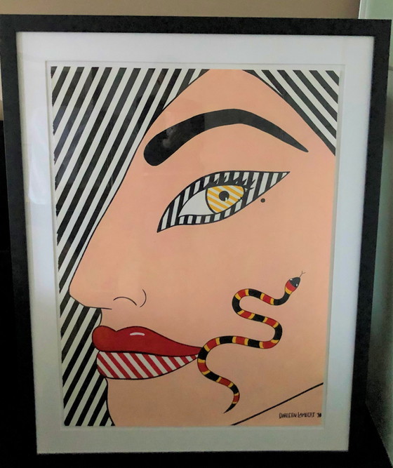 Image 1 of Darleen Lambert '90 Acrylic on paper