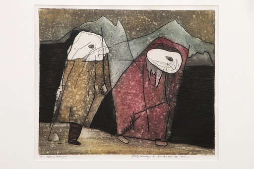 Harry van Kruiningen Gilgamesh and Enkidu on a journey, 1974, Netherlands